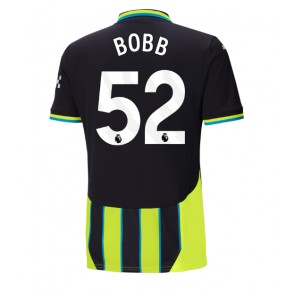 Billiga Manchester City Oscar Bobb #52 Bortatröja 2024-25 Kortärmad